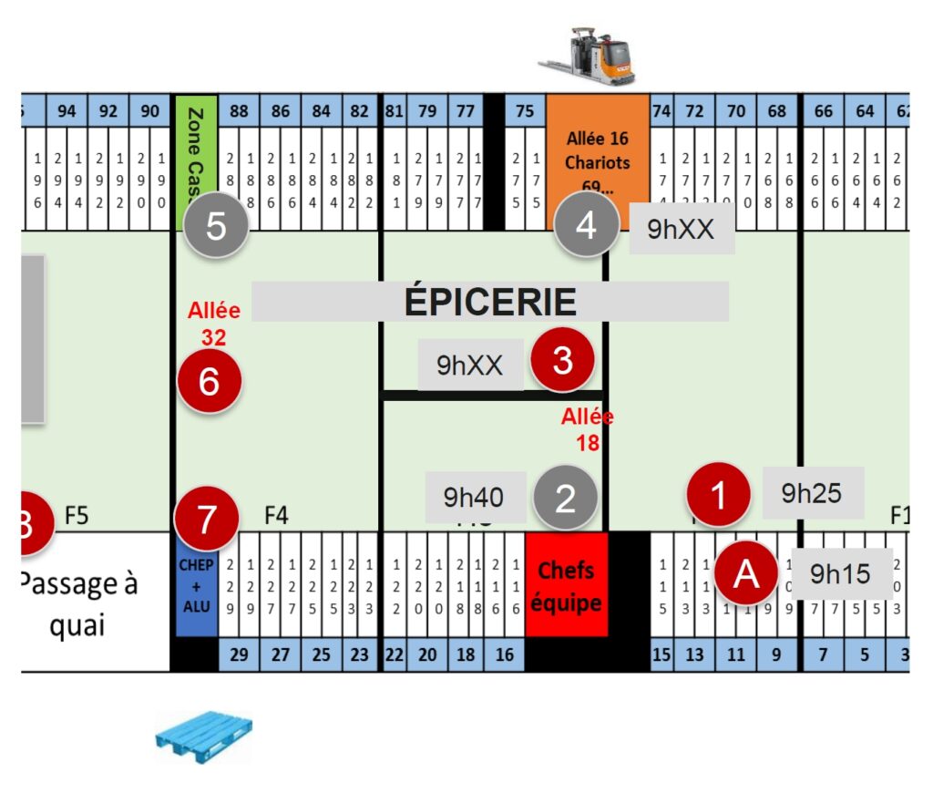 Visite augmentée cheminement