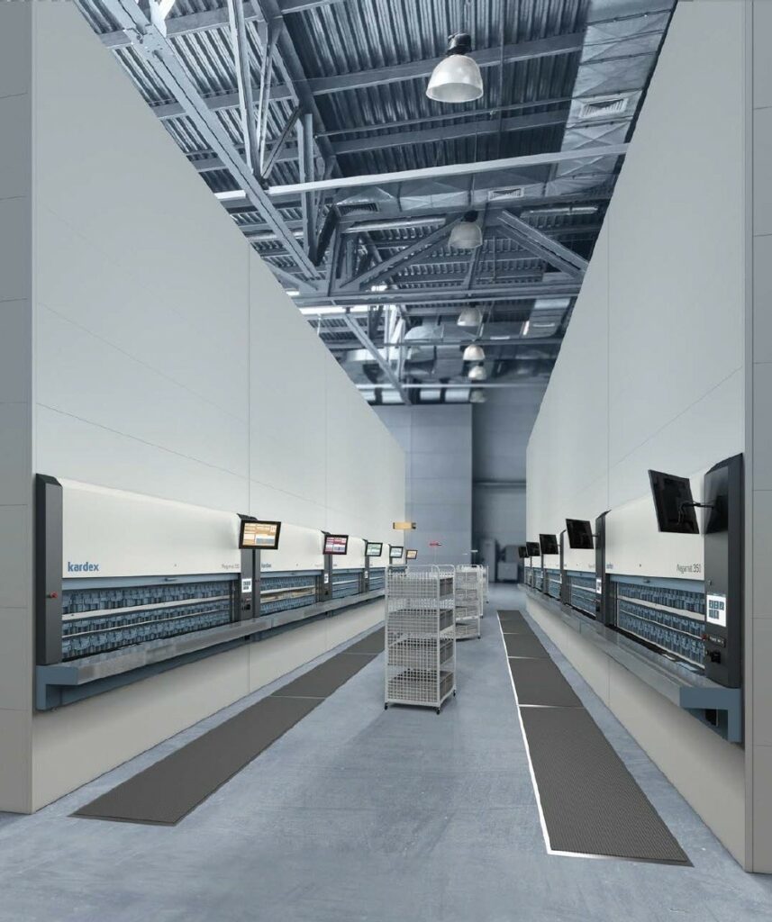 Carrousel vertical Megamat Kardex Illustration