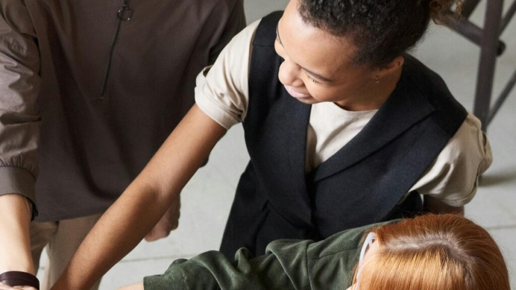 Equipe avec l'envie d'agir ensemble B